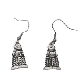Doctor Who Inspired Dalek Earrings 3D