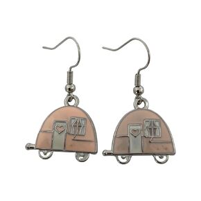 Pink Camper Earrings - Camper Gifts for Women Girls