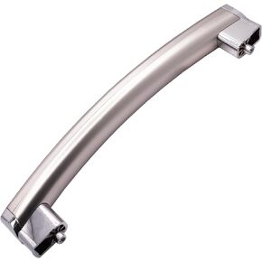 WB15X21101 Microwave Door Handle Replacement Compatible with GE Microwave Replaces 3025571 AP5790530 PS8754188 EAP8754188