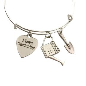 I love Gardening Bracelet Gift for Women Gardener