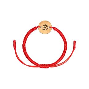Handmade "Om Mani Padme Hum" Red String Bracelet with Vajra Knot from Tibet. Protection Bracelet – Buddhism Red Bracelet Protection for men and women