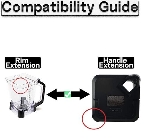 تصنيع المعدات الأصلية نينجا 72 أوقية. غطاء إبريق 132KKU للنماذج الجديدة NC600 NJ600 BL610 BL621 BL640 BL641 BL682 BL685 الخلاطات in Kuwait