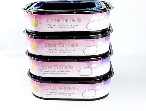 8 عبوات من خرطوشة إعادة التعبئة المربعة لأكياس فضلات القطط وأكياس نفايات الحيوانات الأليفة وخرطوشة ملحقات صندوق فضلات القطط المتوافقة مع سطل فضلات القطط القياسي الخاص بك، بالإضافة إلى سطل وسطل فضلات القطط مقاس XL in Kuwait