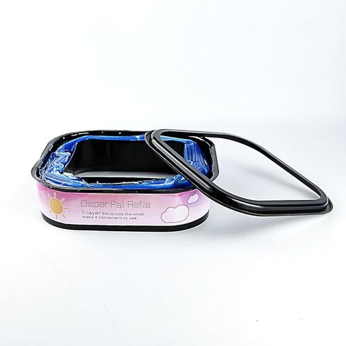 8 عبوات من خرطوشة إعادة التعبئة المربعة لأكياس فضلات القطط وأكياس نفايات الحيوانات الأليفة وخرطوشة ملحقات صندوق فضلات القطط المتوافقة مع سطل فضلات القطط القياسي الخاص بك، بالإضافة إلى سطل وسطل فضلات القطط مقاس XL in Kuwait