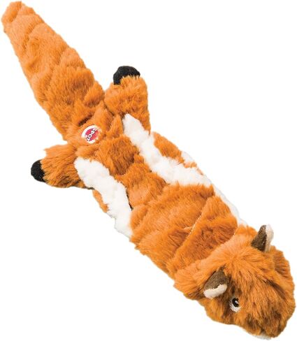 SPOT Skinneeez Extreme Quilted Raccoon - Durable, Stuffing Free Dog Toy with 4 Layers of Diamond Stitched Fabric & 2 Squeakers- Ideal for Medium and Large Aggressive Puppies and Dogs- 23in in Saudi Arabia