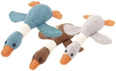 حزمة لعبة Goose Gone Wild Duck للكلاب: 3 قطع من الإوز النابض بالحياة - قابلة للتمزيق والتمزق بشكل مرح - متعة تمزيق ريش الكلاب مضمونة! in Saudi Arabia