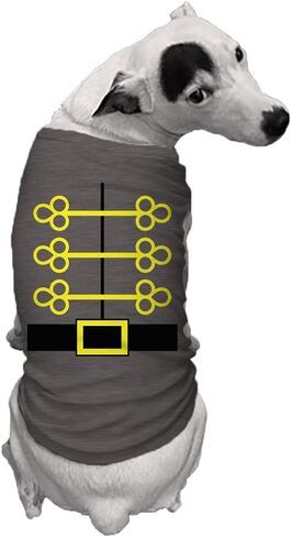 Nutcracker Outfit - Holiday Season Dog Shirt (Red, Medium) in Saudi Arabia