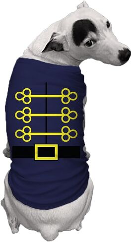 Nutcracker Outfit - Holiday Season Dog Shirt (Red, Medium) in Saudi Arabia