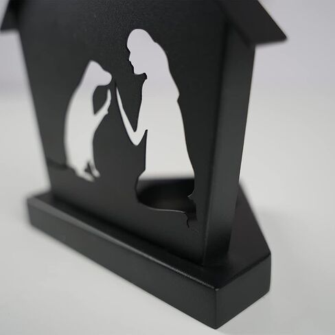 Cat and Dog Friendship Tealight Candle Holder,Pet Lovers Gifts for Women,Unique Gift Idea for Her/Him,Pet Memorial Candle Holder,with 3 Paper Photo Frame 5x4,Pet Paw Print Keychain in Saudi Arabia