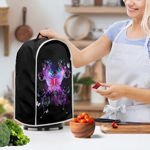 Vintage Mandala Blender Covers for Kitchen, Food Processor Cover with Durable Hanlde, Dust Covers for Kitchen Appliances Stand Mixer or Coffee Maker Appliance Cover in Kuwait