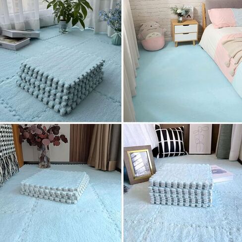 bnosdm 11 "x 11" منصات خنزير غينيا قابلة للغسل، 12 جهاز كمبيوتر شخصى بطانات قفص الصوف خنزير غينيا، قابلة لإعادة الاستخدام خنزير غينيا النوم حصيرة بطانية الفراش، لينة أرنب حصيرة الكلمة سرير بطانية لأقفاص خنزير غينيا أرنب (الأزرق) in Kuwait