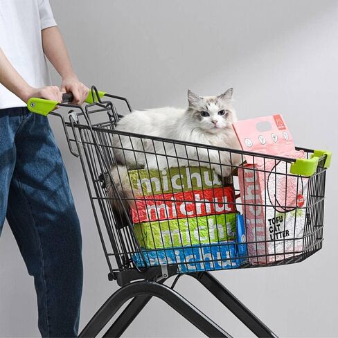 Michu Cat Litter Tofu Cat Litter Best Cat Litter Natural Clumping Tofu Cat Litter 5.5lb/88oz 5 Scents (Greentea, 3 Pack) in Saudi Arabia