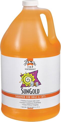 شامبو SunGold للجراء والقطط من أعلى الأداء، 1 جالون in Saudi Arabia