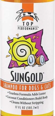 شامبو SunGold للجراء والقطط من أعلى الأداء، 1 جالون in Saudi Arabia