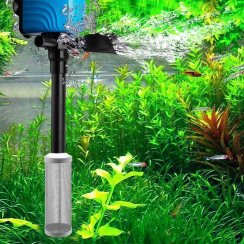 16mm Stainless Steel Aquarium Mesh Net Filter Guard Fish Shrimp Inflow Inlet Basket for Aquarium Percolator with Fish Prefilter Intake Sponge Cover in Saudi Arabia