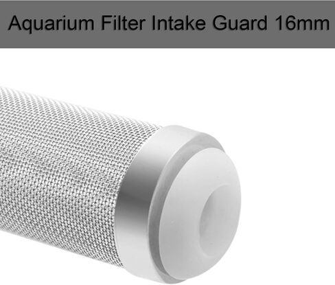 16mm Stainless Steel Aquarium Mesh Net Filter Guard Fish Shrimp Inflow Inlet Basket for Aquarium Percolator with Fish Prefilter Intake Sponge Cover in Saudi Arabia