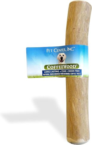 Pet Center, Inc مكافآت مضغ من خشب القهوة للكلاب - آمنة ومتينة - 100% من خشب القهوة الطبيعي والمستدام - بديل طويل الأمد لألعاب مضغ الكلاب - مثالية للمضغ العدواني - متوسط in Kuwait