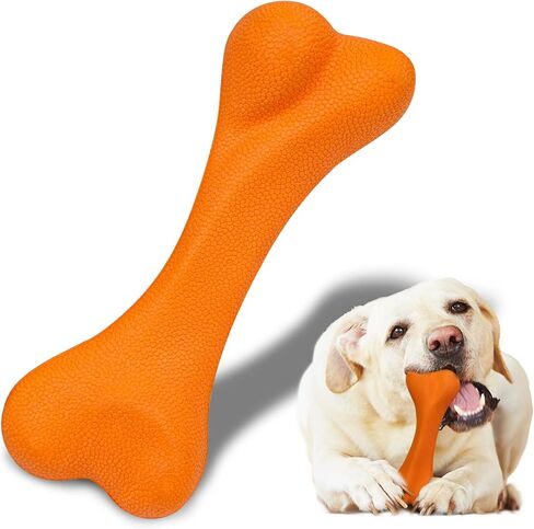 Dog Toys for Aggressive Chewers Dog SuperChewy Tough Dog Bone Toy for Large Medium Dogs Breed Strong Natural Rubber in Saudi Arabia