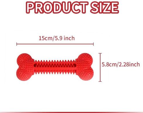 Teething Buddy: Dental Dog Chew Bone Toy for Puppies. (Blue) in Saudi Arabia