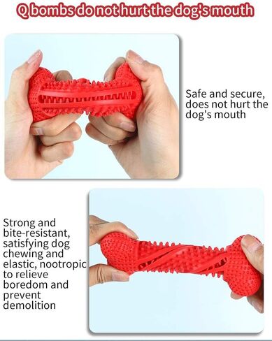 Teething Buddy: Dental Dog Chew Bone Toy for Puppies. (Blue) in Saudi Arabia