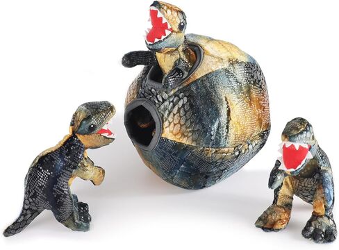 لعبة الكلب فوشير التي تصدر صوت صرير، لعبة إخفاء الديناصورات والبحث عن الكلاب، لعبة ألغاز تفاعلية للحيوانات الأليفة للكلاب المتوسطة والصغيرة، لون عشوائي in Kuwait