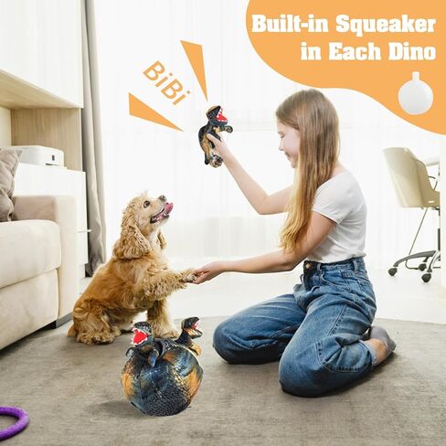 لعبة الكلب فوشير التي تصدر صوت صرير، لعبة إخفاء الديناصورات والبحث عن الكلاب، لعبة ألغاز تفاعلية للحيوانات الأليفة للكلاب المتوسطة والصغيرة، لون عشوائي in Kuwait