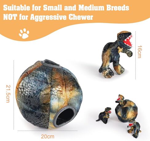 لعبة الكلب فوشير التي تصدر صوت صرير، لعبة إخفاء الديناصورات والبحث عن الكلاب، لعبة ألغاز تفاعلية للحيوانات الأليفة للكلاب المتوسطة والصغيرة، لون عشوائي in Kuwait