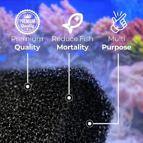 GUARDMAN Filter Foam Sponges, Bio Sponge Filter Media Pad Cut-to-Size Foam for Aquarium Fish Tank Pond Filter Open Cell Foam Sheet Filter Cartridge Media Sponge in Kuwait