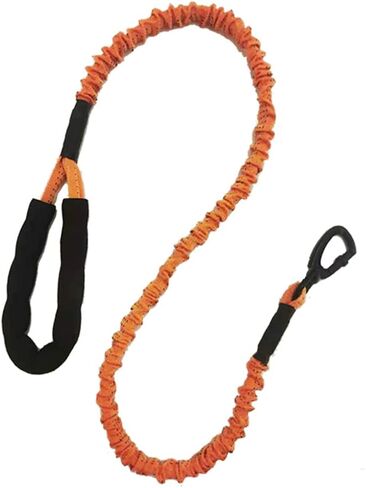 Strong Bungee Elastic Dog Leash with Comfortable Padded Handle Zinc Alloy Hardware Heavy Duty Shock Absorbing Training Leash for Large & Strong Dogs in Saudi Arabia