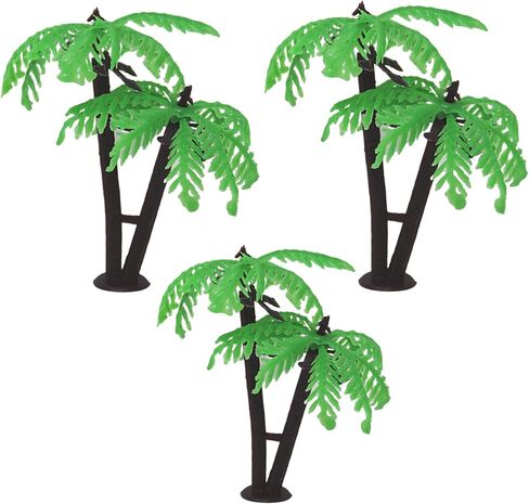 Needzo Hermit Crab Terrarium Palm Tree Accessory, Food and Water Shell Dish, 3 Inches (Pack of 3) in Saudi Arabia