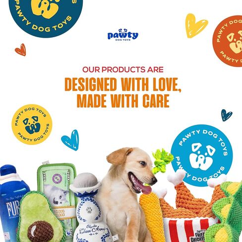 PAWTATO Chips - Interactive Plush Snuffle Dog Toy with Crinkle Paper - Hide and Seek Snuffle Puzzle Dog Toy - Dog Enrichichment - Mental Stimulation - Stress Relief in Kuwait