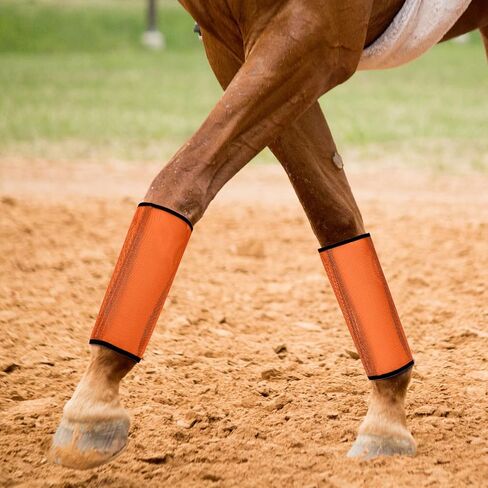 32 قطعة من أحذية الطيران الشبكية للحصان، أحذية حصان شبكية فضفاضة قابلة للتنفس، سراويل واقية لساق الحصان لمنع الذباب ولدغات البعوض، تقلل من الإجهاد والدوس in Kuwait