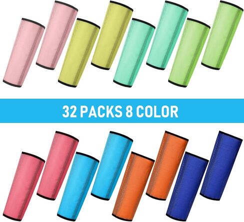 32 قطعة من أحذية الطيران الشبكية للحصان، أحذية حصان شبكية فضفاضة قابلة للتنفس، سراويل واقية لساق الحصان لمنع الذباب ولدغات البعوض، تقلل من الإجهاد والدوس in Kuwait