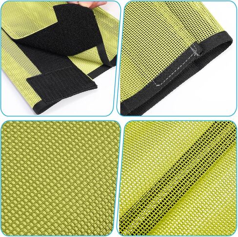 32 قطعة من أحذية الطيران الشبكية للحصان، أحذية حصان شبكية فضفاضة قابلة للتنفس، سراويل واقية لساق الحصان لمنع الذباب ولدغات البعوض، تقلل من الإجهاد والدوس in Kuwait