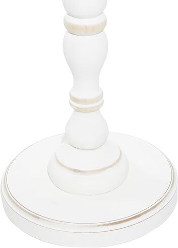 Deco 79 Farmhouse Wood Birdcage, LARGE SIZE, White in Saudi Arabia