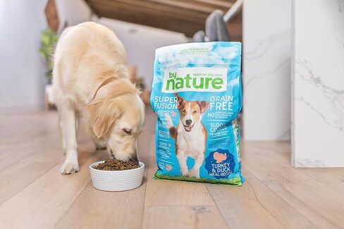 Grain Free Dog Food Made in USA [Grain Free Dry Dog Food with Superfood Ingredients for Food Sensitivities and Immune Health], Turkey & Duck Meal Recipe, 24 lb. Bag, Brown (77062) in Saudi Arabia