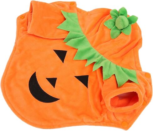 Pssopp Dog Pet Halloween Pumpkin Costume Funny Hoodies Pet Festival Costume Clothes Dogs Halloween Cosplay Sweater Halloween Pumpkin Dog Clothes XL in Saudi Arabia