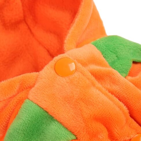 Pssopp Dog Pet Halloween Pumpkin Costume Funny Hoodies Pet Festival Costume Clothes Dogs Halloween Cosplay Sweater Halloween Pumpkin Dog Clothes XL in Saudi Arabia
