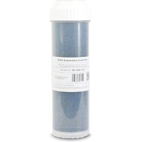 WECO PDI-1025 Color Changing Deionizing Mixed Resin - Replacement Refill Cartridge - TDS Filtration for Aquariums with Economy Housing Kit - 2-1/2" x 10"