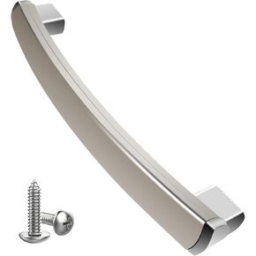 Upgraded WB15X21101 Microwave Door Handle for GE Microwave Handle Replacement,Microwave Parts Door for GE AP5790530, JNM3163RJ1SS, PSA9120SF1SS, PVM9179SF2SS Include New Screws