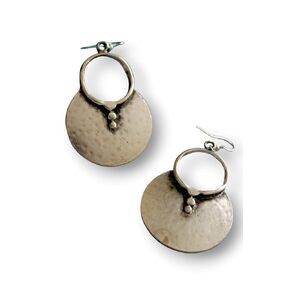 Silver boho earrings for women tribal ethic statement jewelry for ladies