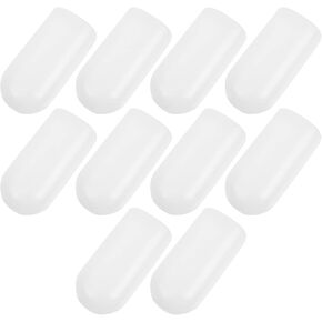 Toyvian Living Room Essentials 10Pcs Plastic Noise Maker Squeaker Doll Squeaker Replacement Toy BB Squeakers Dog Pet Baby Toys Noise Maker Insert for Whistle Chew Toy Repairing White Dog Squeak Toys