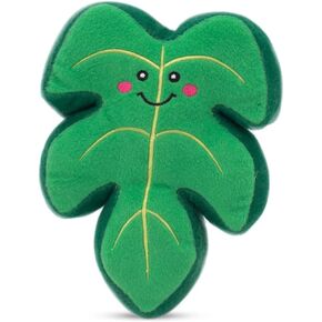 ZippyPaws - Dog Toy Squeakie Pattiez - Monstera Leaf