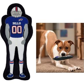 The 1st Ever Tough but Smooth Dog Toy NFL Philadelphia Eagles Football Athletes Player Tough Pet Toy. A Premium Quality Doggie Toy with Built-in Squeaker. Sports Fans Favorite Chew Toy