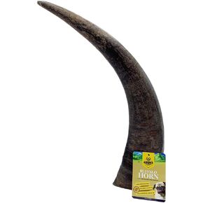 Jumbo Buffalo Horn 19 Inches of Long Lasting 100% Natural Water Dog Chew
