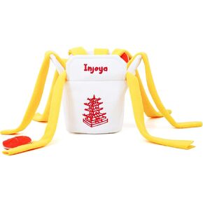 Injoya Take Out Snuffle Toy for Dogs, Interactive Dog Treat Puzzle, Various Snuffle Patterns & Play Levels, Machine Washable Dog Enrichment Toy, Made of Recycled Materials, Small to Large Dog Sizes