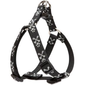 LupinePet Originals 3/4" Bling Bonz 20-30" Step In Harness for Medium Dogs