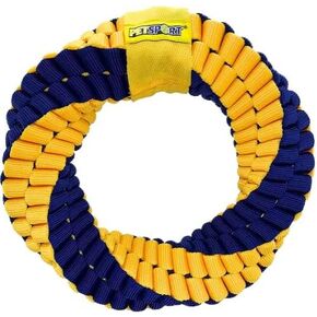 Petsports Dog Toys, Twisted Chews Giant Infinity Ring 10"