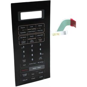 Samsung DE34-00330C Microwave Keypad Genuine Original Equipment Manufacturer (OEM) Part