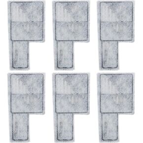 6pcs Aquarium Filter Fish Tank Filter Internal Filter Replacement Fish Tank Hang On with Built in Filter Cotton DTXP-03/DTXP-03B
